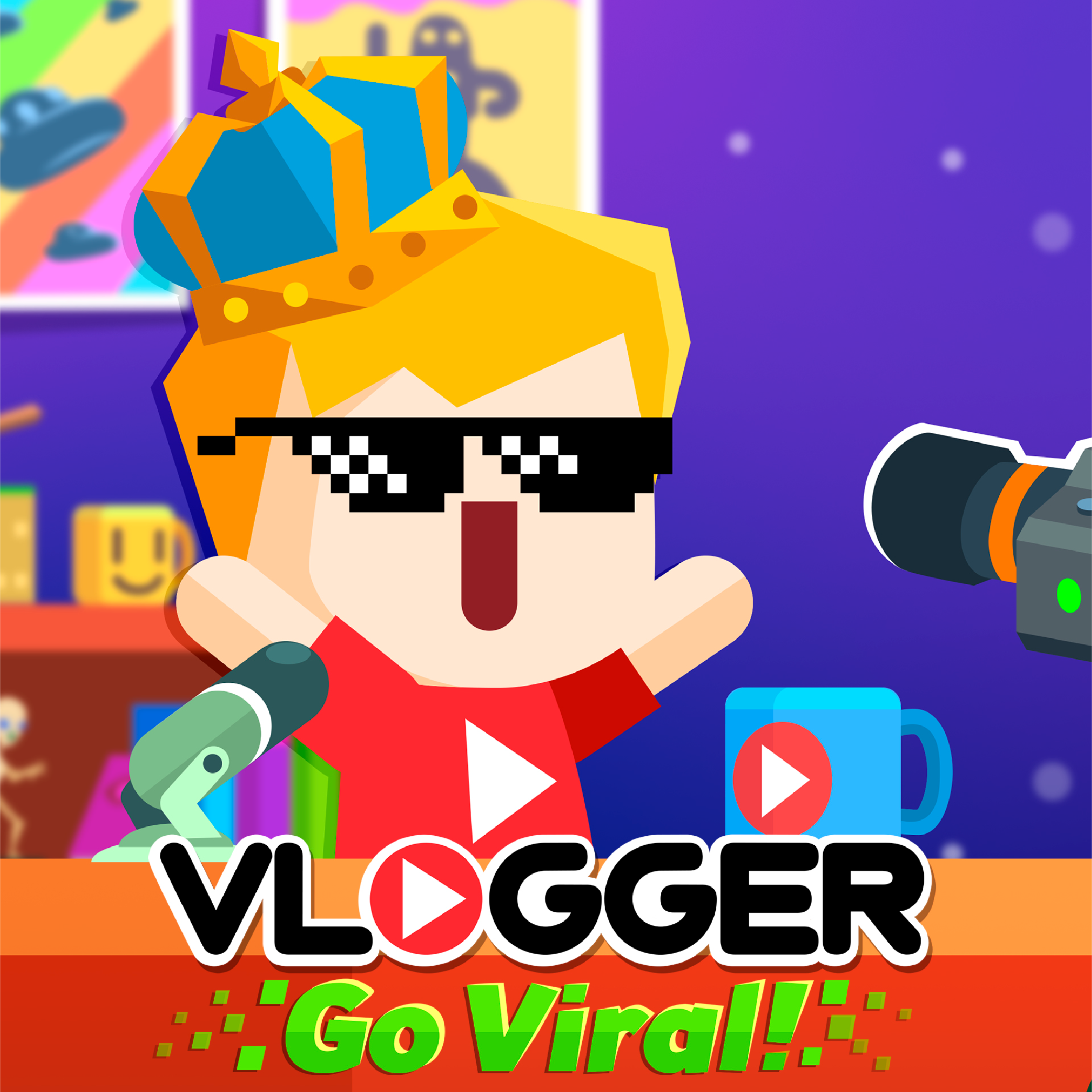 Включи игра блоггеры. Vlogger игра. Vlogger go Viral. Игра блоггер го Вирал. Vlogger go Viral игра ЮТУБЕРА.